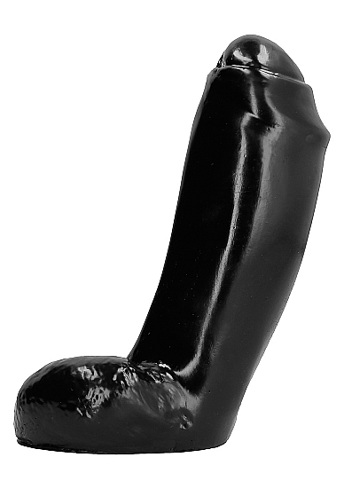 Analinis kaištis „All Black Dong Realistic 18 cm“