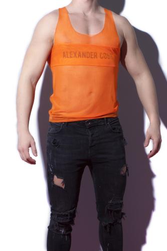 Marškinėliai TANK TOP - Orange