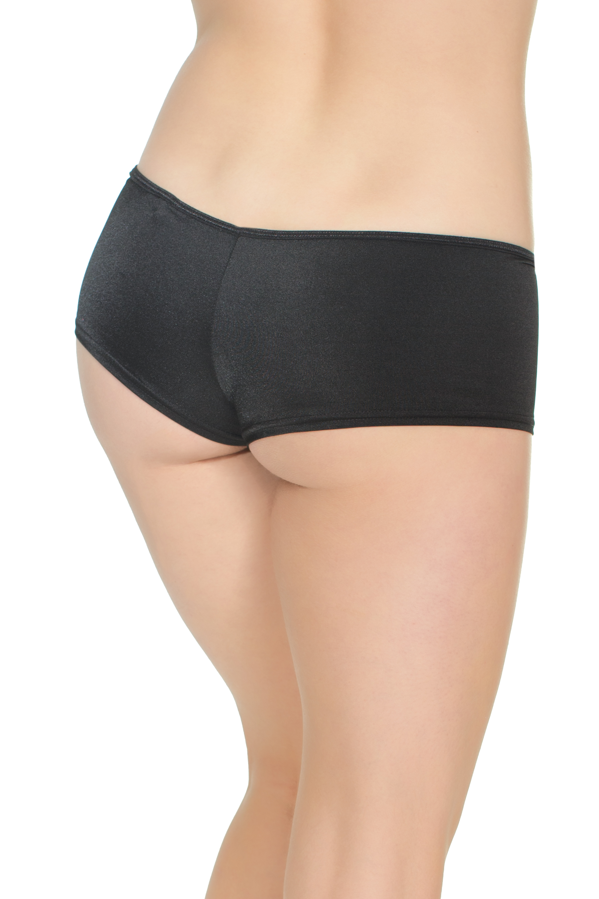 Kelnaitės Coquette Booty Short, juodos spalvos