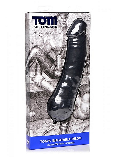 Pripučiamas analinis kaištis ,,Toms Inflatable Silicone Dildo\'\'