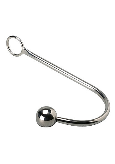 Nerūdijančio plieno analinis kablys ,,Hooked Stainless Steel Anal Hook\'\'