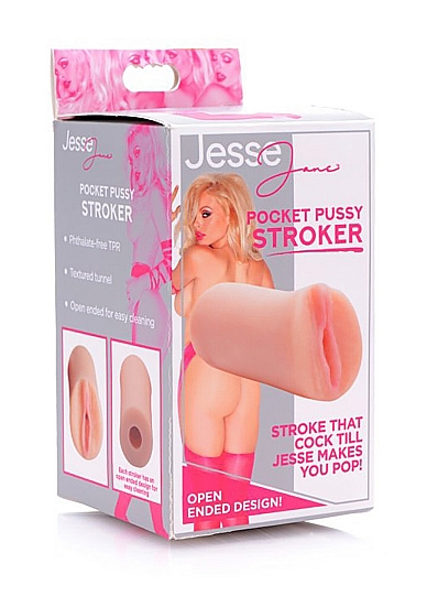 Vyriškas kišeninis vaginalinis masturbatorius ,,XR Brands Jesse Jane Pocket Pussy Stroker\'\'