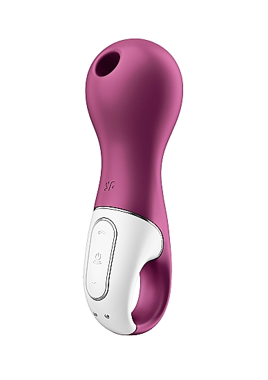 Klitorio stimuliatorius ,,Satisfyer Lucky Libra Purple'' 
 
,,Lucky Libra'' žino, kaip sujaudinti ir suvilioti sekso žaislų naujokus. Šis stimuliatorius sujungia naujovišką vakuuminių bangų technologiją ir gilias vibracijas, todėl jis suteikia intensyvius orgazmus ir priverčia  virpėti iš malonumo . Jo tvirtas korpusas ir minkšta, silikoninė perdangos galvutė tikslingai ir jausmingai stimuliuoja klitorį. Stimuliatorius turi  11 intensyvumo lygių  ir  10 skirtingų vibracijos programų , todėl galėsite tyrinėti nesuskaičiuojamą daugybę malonių derinių. Programas galima valdyti intuityviai ir nepriklausomai vieną nuo kitos naudojant ant laikiklio esantį valdymo skydelį. 
,,Lucky Libra" stebina  galingu varikliu , ergonomiška forma ir tyliu veikimu. Pasiduokite savo fantazijoms ir mėgaukitės klitoriniu stimuliatoriumi be jokio pašalinio triukšmo. Stimuliatorius yra  atsparus vandeniui  (IPX7), todėl malonumais galėsite mėgautis net duše ar vonioje.  Stimuliatoriui pritrūkus energijos - galėsite patogiai įkrauti jo ličio jonų bateriją su rinkinyje pridedamu USB laidu. Ergonomiškas, kompaktiškas ir diskretiškas stimuliatorius nesunkiai tilps jūsų rankinėje ar krepšyje, todėl galėsite pasiimti jį kartu su savimi į keliones. 
Tinkamai prižiūrint šis stimuliatorius tarnaus jums ilgai. Prieš ir po kiekvieno naudojimo nuplaukite jį šiltu vandeniu ir švelniu muilu arba  specialiu žaislų valikliu . Leiskite išdžiūti natūraliai. Šį sekso žaislą laikykite stalčiuje, specialiame maišelyje arba kitoje vietoje, kurioje nėra dulkių. Laikykite jį atokiau nuo kitų sekso žaislų. Nepalikite tiesioginiuose saulės spinduliuose ir niekada nelaikykite jo dideliame karštyje. 
Rekomenduojama naudoti kartu su  vandens pagrindo lubrikantu . Nenaudokite silikoninių lubrikantų, aliejų ar kremų, nes jie gali sugadinti prietaiso medžiagą ir apriboti jo veikimą bei galiojimo laiką.  
 