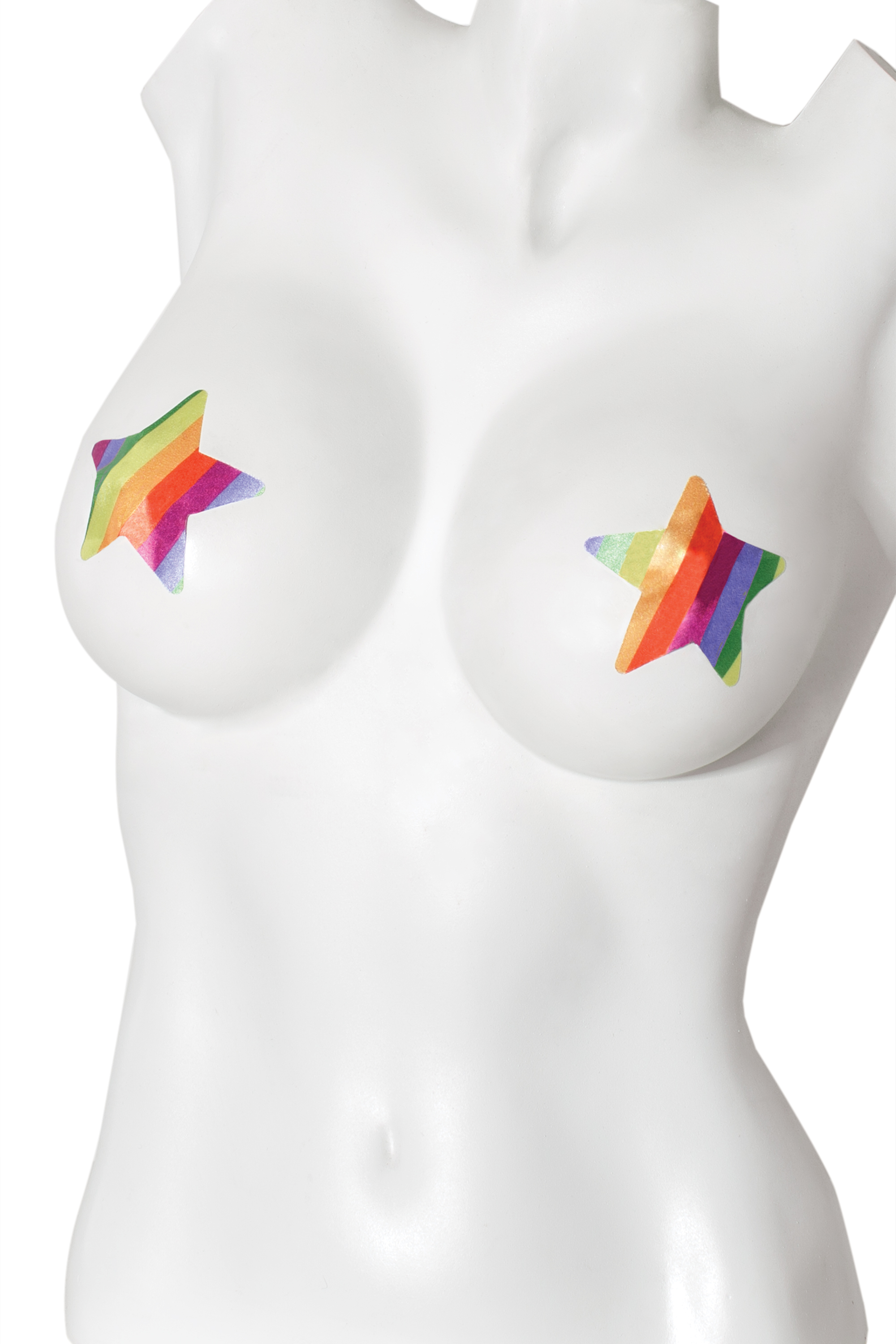 Lipdukų speneliams rinkinys Coquette Rainbow Pasties 2 Pack, spalvoti