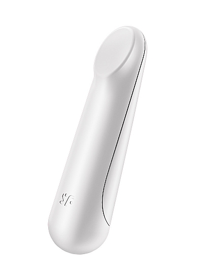 Vibratorius- Kulka "Ultra Power Bullet 3" – Baltas 
Šis vibratorius yra  pats mažiausias „Satisfyer“ prekės ženklo žaisliukas.  Pagamintas iš saugaus ABS plastiko, turi kulkos formą kuri vienoje pusėje yra apvali, o kitoje tarsi nukirsta. Ši forma švelniai ir intensyviai stimuliuoja klitorį. 
„Ultra Power Bullet 3“ suteikia didžiausią malonumą vieno mygtuko paspaudimu, kuris valdo  5 greičio ir 7 vibravimo režimus.  Įkraunamas varikliukas ir pridėtas  USB laidas  užtikrina nepertraukiamus žaidimus. Moteriškas vibratorius yra atsparus vandeniui, todėl puikiai tinka malonumo sesijoms duše ar vonioje. Labai lengva priežiūra - nuplauti su šilt vandeniu ir muilu. 
Tinkamai prižiūrint  šis vibratorius tarnaus tikrai ilgai. Prieš ir po kiekvieno naudojimo nuplaukite jį šiltu vandeniu ir švelniu muilu arba specialiu žaislų valikliu. Leiskite išdžiūti natūraliai. Šį sekso žaislą laikykite stalčiuje, specialiame maišelyje arba kitoje vietoje, kurioje nėra dulkių. Laikykite jį atokiau nuo kitų sekso žaislų. Nepalikite tiesioginiuose saulės spinduliuose ir niekada nelaikykite jo dideliame karštyje. 
  
Rekomenduojama naudoti kartu su vandens pagrindo lubrikantu.  Nenaudokite silikoninių lubrikantų, aliejų ar kremų, nes jie gali sugadinti prietaiso medžiagą ir apriboti jo veikimą bei galiojimo laiką.  
  
Kodėl jums reikalingas vibratorius? 
Vibratorius ar klasikinis vibratorius yra sekso žaislas, naudojamas ant kūno maloniai seksualinei stimuliacijai kelti. 
Vibratoriai gali būti naudojami tiek solo, tiek poroje ar kelių žmonių žaidimams kartu. Taip pat jie gali būti naudojami erogeninėms zonoms, tokioms kaip klitoris, vulva ar makštis, varpa, kapšelis ar išangė, siekiant seksualiai stimuliuoti, išlaisvinti seksualumą ir pasiekti orgazmą. 
Vibratoriai yra rekomenduojami sekso terapeutų moterims, kurioms sunku pasiekti orgazmą masturbacijos ar lytinių santykių metu.