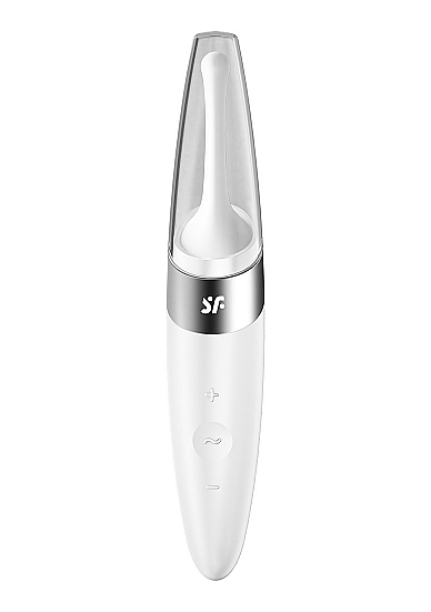 Klitorio stimuliatorius „Satisfyer Twirling Delight Tip“, baltas (galima rinktis spalvą)