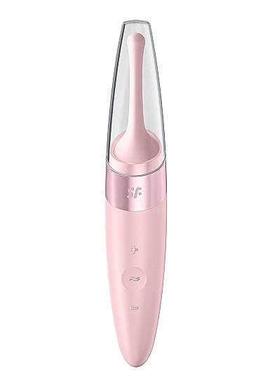 Klitorio stimuliatorius „Satisfyer Twirling Delight Tip“, rožinis (galima rinktis spalvą)