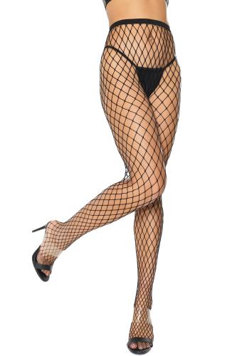 Tinklinės pėdkelnės Coquette Pantyhose, juodos spalvos