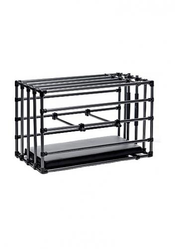 Sekso narvas su paminkštinta lenta ,,XR Brands Kennel Adjustable Puppy Cage\'\'