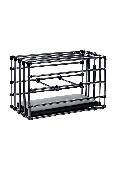 Sekso narvas su paminkštinta lenta ,,XR Brands Kennel Adjustable Puppy Cage\'\'