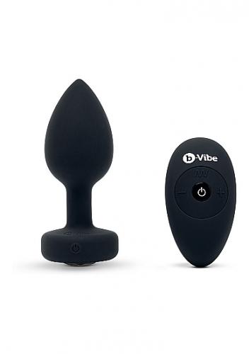 Analinis kaištis - Vibratorius B-Vibe Black Diamond (M/L) (Galima rinktis spalvą)