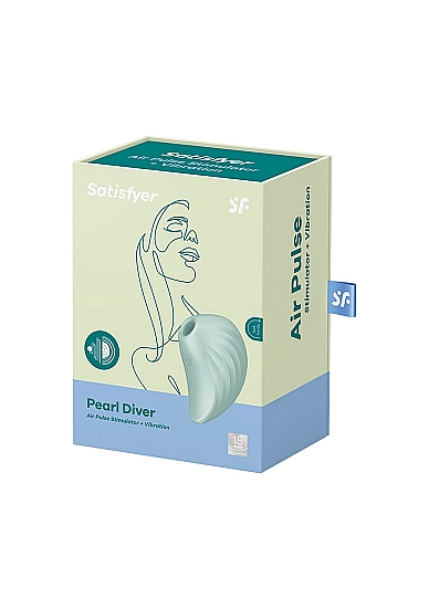 Klitorio stimuliatorius ,,Satisfyer Pearl Diver Mint\'\' (galima rinktis spalvą)