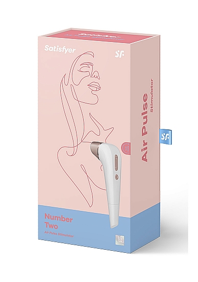 Klitorio stimuliatorius ,,Satisfyer Number Two White/Rose Gold\'\'