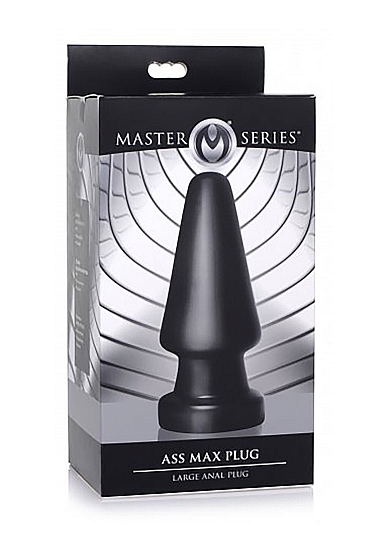 Itin didelis analinis kaištis ,,Ass Max Plug Large Anal Plug\'\'