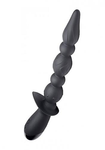 Analiniai kamuoliukai XR Brands 10X Triple-Blast Silicone Vibrating Beads