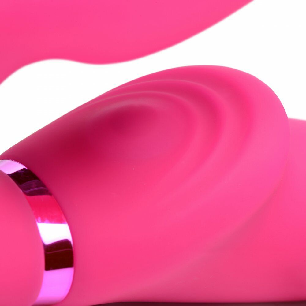 Įkraunamas vibruojantis falo imitatorius su pulteliu “10X Ergo - Fit” - rožinis (galima rinktis spalvą)