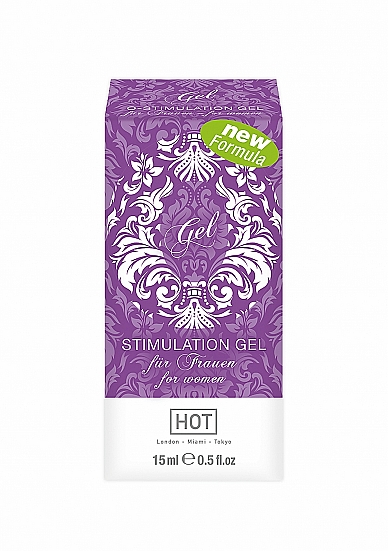 Seksualinę patirtį gerinantis gelis “HOT O-Stimulation Gel” - 15 ml