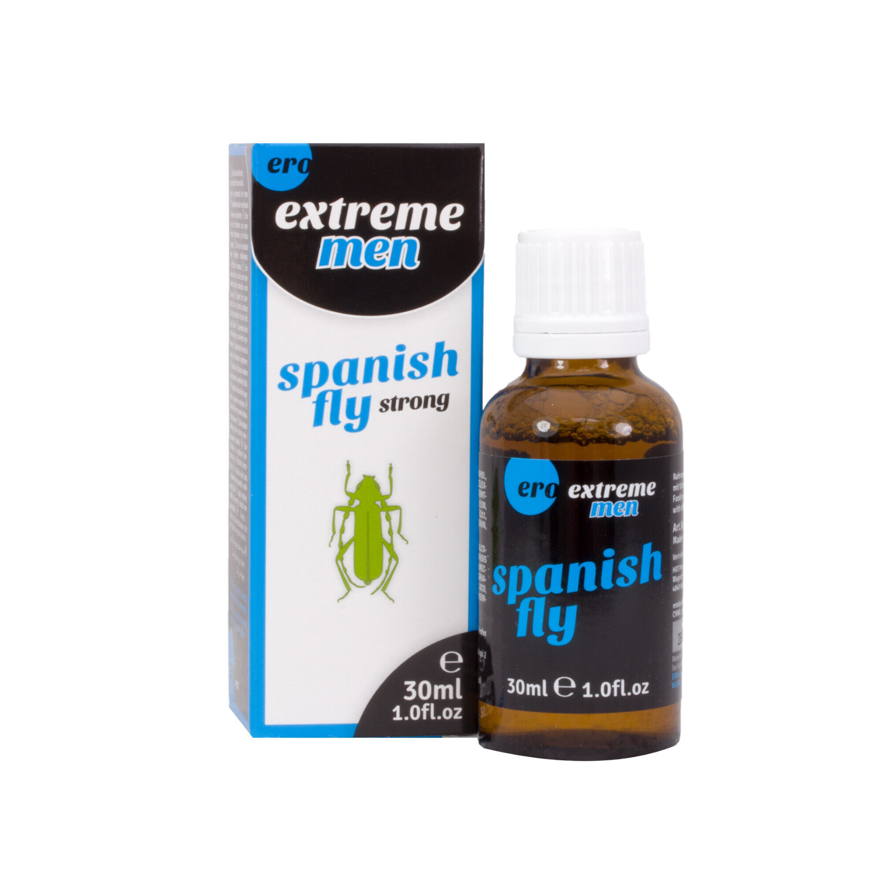 Ejakuliaciją atitolinantys lašiukai “ERO Extreme Men Spanish Fly strong” - 30 ml