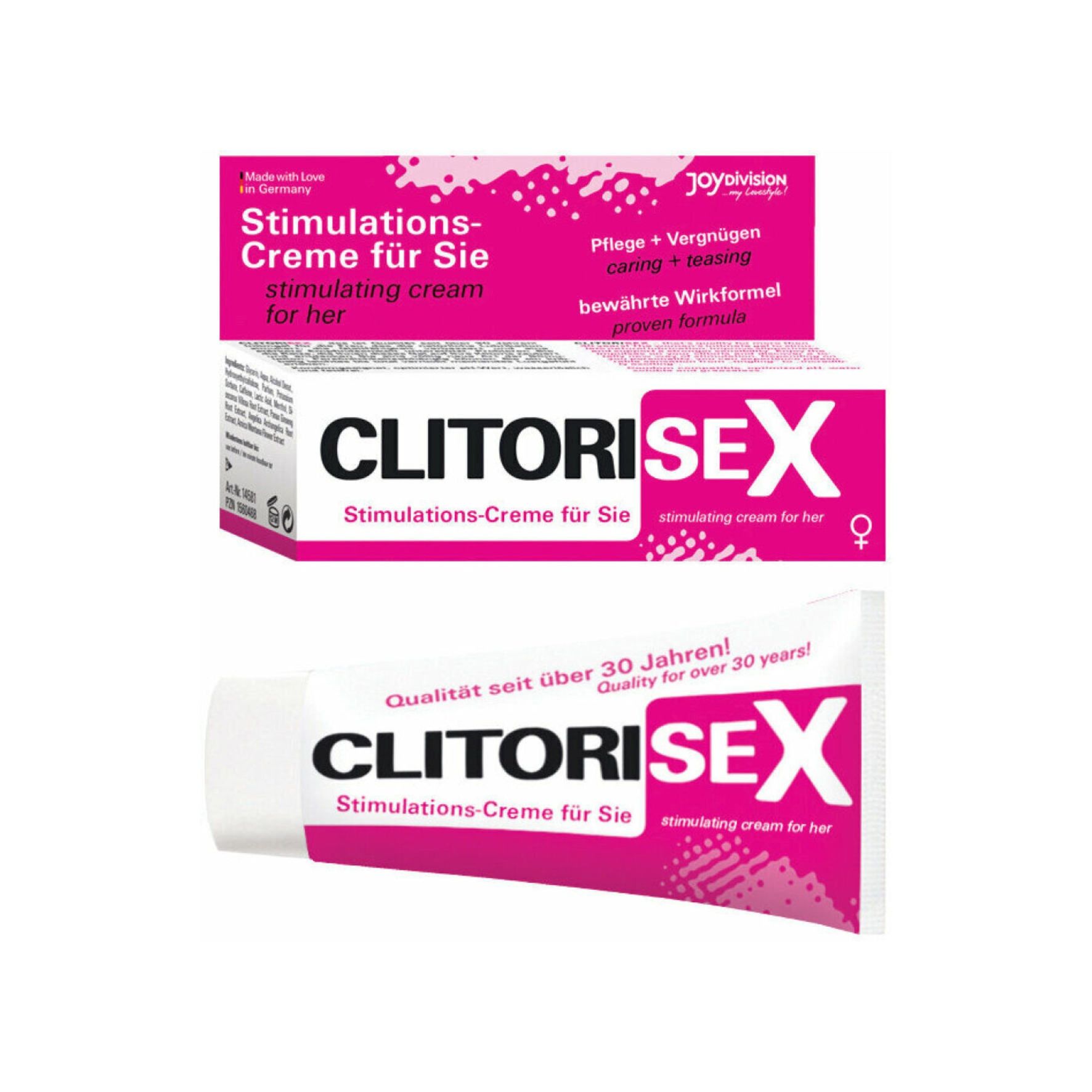 Seksualinę energiją skatinantis kremas “Joydivision Clitorisex Cream” - 40 ml
