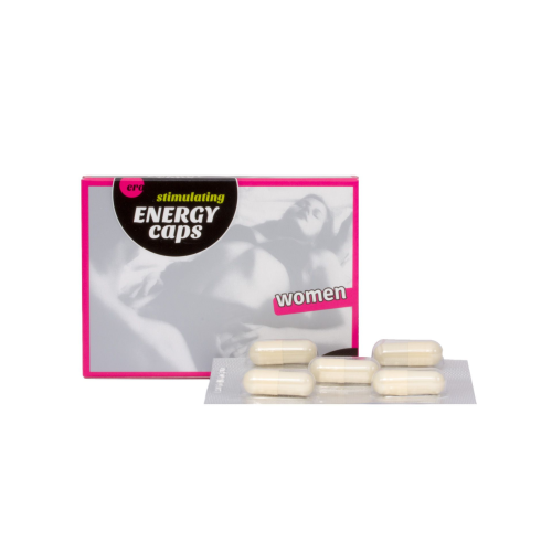 Maisto papildas seksualinei energijai “HOT Stimulating Energy Caps” - 5 vnt.