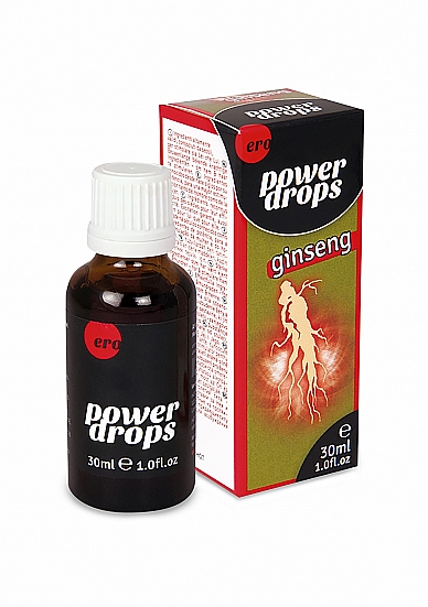 Potencijos stiprinimo lašiukai HOT ERO Power Ginseng Drops Men, 30 ml