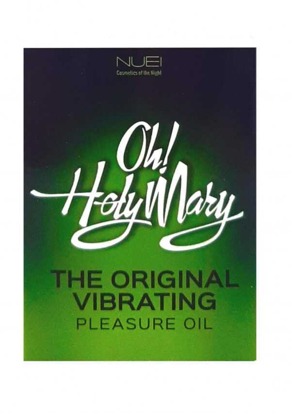 Orgazmą stiprinantis aliejus su kanapėmis “Oh! Holy Mary Pleasure Oil” - 6 ml