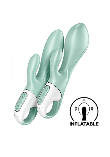 Išmanusis G taško vibratorius- Klitorio stimuliatorius “Air Pump Bunny“, su pripūtimo funkcija