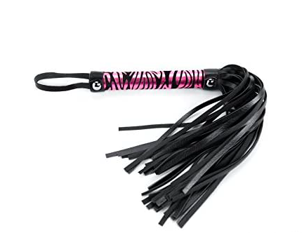 Flogeris ,,Fetish Purple Small Leopard Flogger”