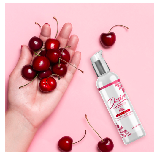 Vyšnių skonio vandens pagrindo lubrikantas ,,Desire Cherry Blast” - 59 ml