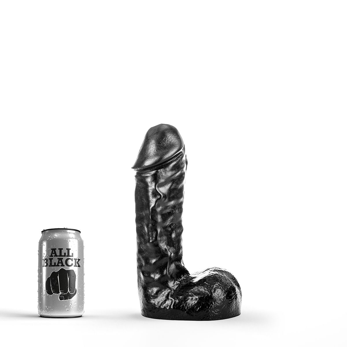 Analinis kaištis „All Black Dildo 25 cm“ 
 
Kam reikalingi analiniai kaiščiai? Kai kurie žmonės juos naudoja kaip analinio sekso apšilimo priemonę, kiti - kaip BDSM aksesuarą, o dar kiti - kad geriau susipažintų su analinių žaidimų pojūčiais. 
Aksominis prisilietimas ir nesibaigiantys malonumai - tik šio silikoninio analinio kaiščio pagalba. Iškilimai ir įdubimai  veiksmingai masažuoja intymias vietas . Kaištis  turi platų antgalį kuris atrodo tarsi vyriški kiaušiniai ir realistišką formą.  
Analinis kaištis  turi gruoblėtą paviršių,  kad patirtumėte malonumą tiesiog lengvai įkišant ir ištraukiant. Platesnis pagrindas užtikrina apsaugą ir neleidžia kaiščiui pradingti jūsų kūne.  
  
25 cm ilgio ir 6 cm pločio žaisliukas  puikiai tinka tiek pradedantiesiems, tiek analinių žaidimų tyrinėtojams, tiek norint apšilti prieš audringą žaidimų naktį . Galite pasiekti visišką ekstazę be skausmo ir diskomforto. 
Tinkamai prižiūrint šis kaištis tarnaus jums ilgai. Prieš ir po kiekvieno naudojimo nuplaukite jį šiltu vandeniu ir švelniu muilu arba  specialiu žaislų valikliu . Leiskite išdžiūti natūraliai. Šį sekso žaislą laikykite stalčiuje, specialiame maišelyje arba kitoje vietoje, kurioje nėra dulkių. Laikykite jį atokiau nuo kitų sekso žaislų. Nepalikite tiesioginiuose saulės spinduliuose ir niekada nelaikykite jo dideliame karštyje. 
Rekomenduojama naudoti kartu su  vandens pagrindo lubrikantu . Nenaudokite silikoninių lubrikantų, aliejų ar kremų, nes jie gali sugadinti kaiščio medžiagą ir apriboti jo veikimą bei galiojimo laiką.  
 