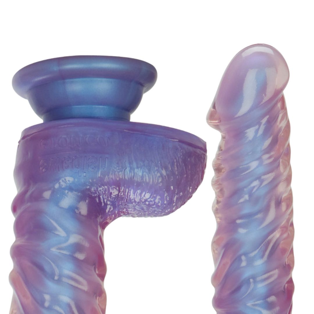 Apie dildo 
Pakuotės svoris: 355 g 
Gaminio matmenys: 14 x 4,5 cm 
Produkto svoris: 308,91 g 
Atsparus vandeniui: Taip 
Medžiagos: PVC