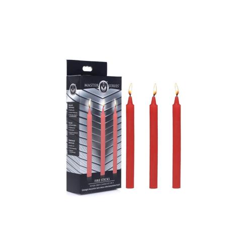 Masažinių žvakių rinkinys XR Brands Fire Sticks