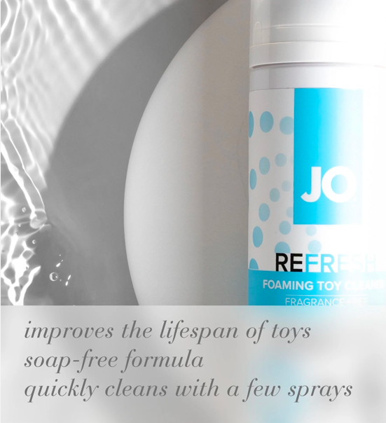 Sekso žaislų valiklis “JO Refresh Foaming Toy cleaner” - 50 ml