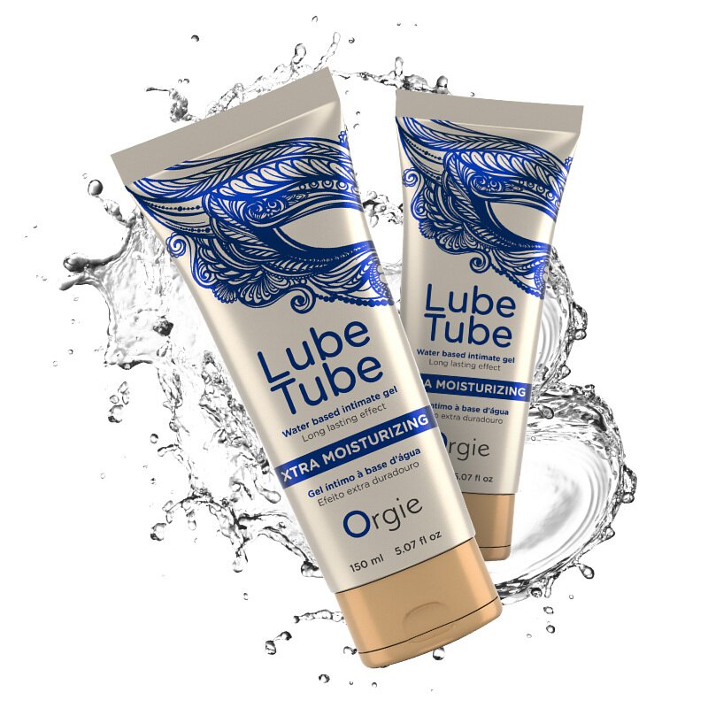 DRĖKINANTIS LUBRIKANTAS "LUBE TUBE XTRA MOISTURIZING" - 150 ML  
"Lube Tube Xtra Moisturizing" -  vandens pagrindo lubrikantas leidžiantis pajusti pačius stipriausius orgazmus.  
Pagrindiniai privalumai:  
Itin ilgai išliekanti librikacija.  
Pagamintas iš aukščiausios klasės ingredientų.  
Bekvapis. 
Nelipnus. 
Lengvai valomas ir nepalieka žymių. 
Tinka naudoti tiek solo žaidimams, tiek kartu su partneriu. 
  
Kaip išsirinkti ir tinkamai naudoti lubrikantą?   
 