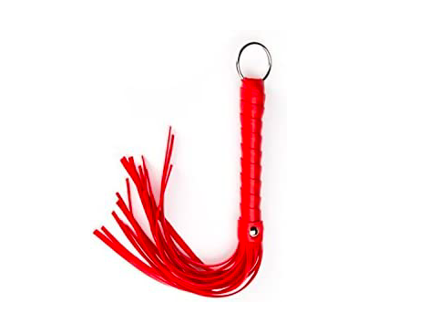 Mini flogeris ,,Fetish Red Mini Flogger\'\'