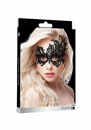 Akių kaukė ,,Royal Black Lace Mask”