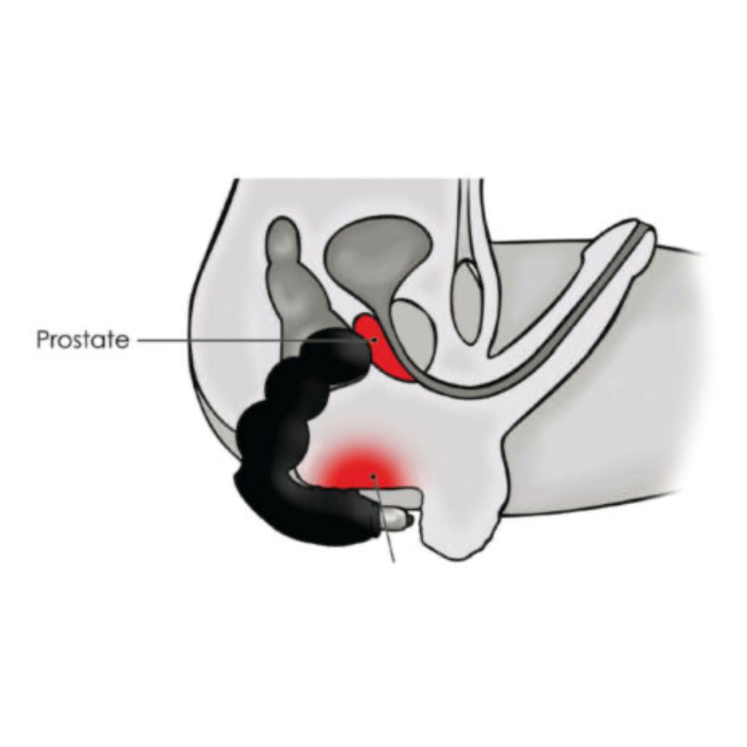 Vibruojantis prostatos masažuoklis „O-Boy“