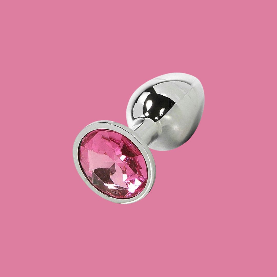 Analinis kaištis Icon Brands Bejeweled, rožinės spalvos (galima rinktis spalvą)