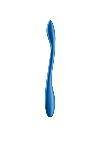 Universalus vibratorius- klitoriaus stimuliatorius „Satisfyer Elastic Game“, tamsiai mėlynas (galima rinktis spalvą)