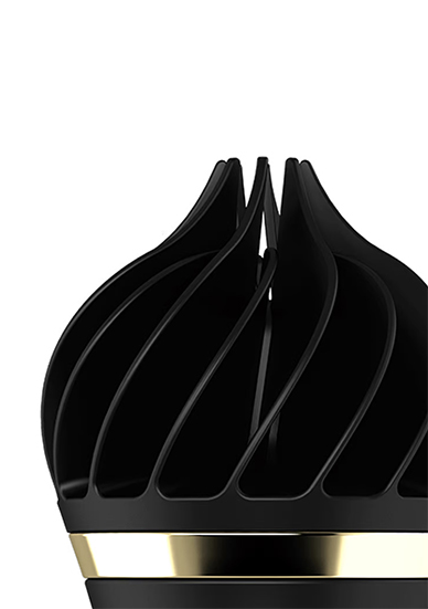 Klitorio stimuliatorius  „Satisfyer Sweet Treat Spinnator“, juodas (galima rinktis spalvą)
