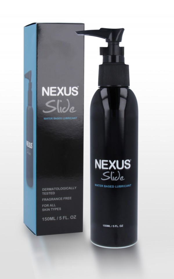 TIRŠTAS VANDENS PAGRINDO LUBRIKANTAS "NEXUS SLIP" - 150 ML  
 
“Nexus Slip” - specialiai pritaikytas analiniams žaidimams.  
Pagrindiniai lubrikanto privalumai: 
Tiršta konsistencija , kuri veikia kaip paminkštinimas Jūsų odai.  
Užtikrina  ilgalaikį lubrikavimą ir slydimą .  
Stipriai sumažina tikimybę jausti diskomfortą. 
Patogi pakuotė  - dozatoriaus pagalba galėsite lengvai aplikuoti produktą. 
Nepalieka dėmių ant drabužių ir kitų paviršių. 
Bekvapis ir beskonis - Jūsų nedirgins jokie pašaliniai kvapai. 
Dermatologiškai patikrintas . 
Tinkamas visiems odos tipams. 
Tinkamas naudoti su prezervatyvais ir visais sekso žaislais. 
Kaip išsirinkti ir tinkamai naudoti lubrikantą?