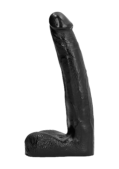 Analinis kaištis „All Black Realistic Dildo 21 cm“