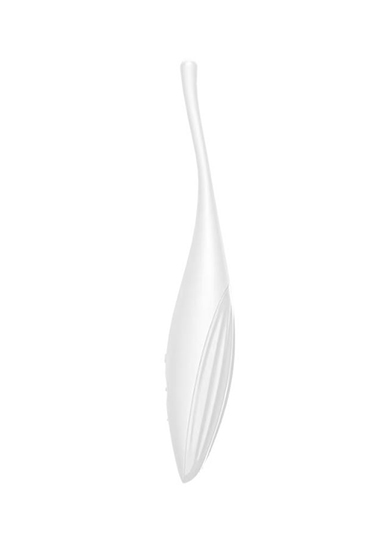 Klitorio stimuliatorius „Satisfyer Twirling Joy“, baltas (galima rinktis spalvą)