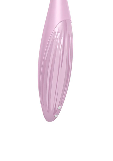 Klitorio stimuliatorius „Satisfyer Twirling Joy“, šviesiai violetinis (galima rinktis spalvą)