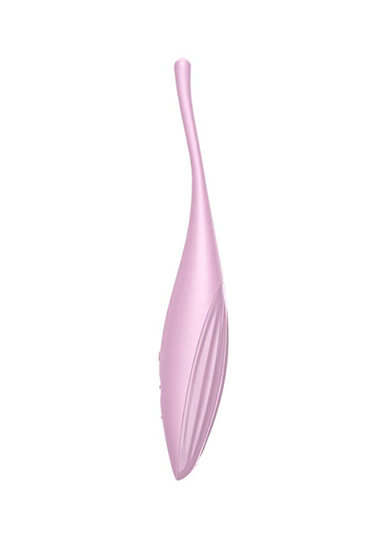 Klitorio stimuliatorius „Satisfyer Twirling Joy“, šviesiai violetinis (galima rinktis spalvą)
