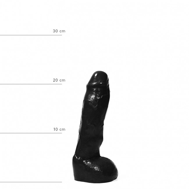 Analinis kaištis „All Black Realistic Dildo 21 cm“ 
 
Kam reikalingi analiniai kaiščiai? Kai kurie žmonės juos naudoja kaip analinio sekso apšilimo priemonę, kiti - kaip BDSM aksesuarą, o dar kiti - kad geriau susipažintų su analinių žaidimų pojūčiais. 
Aksominis prisilietimas ir nesibaigiantys malonumai - tik šio silikoninio analinio kaiščio pagalba. Iškilimai ir įdubimai  veiksmingai masažuoja intymias vietas . Kaištis  turi pailgą, truputį lenktą formą ir buką galiuką.  
Analinis kaištis  turi gruoblėtą ir realistišką paviršių,  kad patirtumėte malonumą tiesiog lengvai įkišant ir ištraukiant. Platesnis pagrindas užtikrina apsaugą ir neleidžia kaiščiui pradingti jūsų kūne.  
  
21 cm ilgio ir 4 cm pločio žaisliukas  puikiai tinka tiek pradedantiesiems, tiek analinių žaidimų tyrinėtojams, tiek norint apšilti prieš audringą žaidimų naktį . Galite pasiekti visišką ekstazę be skausmo ir diskomforto. 
Tinkamai prižiūrint šis kaištis tarnaus jums ilgai. Prieš ir po kiekvieno naudojimo nuplaukite jį šiltu vandeniu ir švelniu muilu arba  specialiu žaislų valikliu . Leiskite išdžiūti natūraliai. Šį sekso žaislą laikykite stalčiuje, specialiame maišelyje arba kitoje vietoje, kurioje nėra dulkių. Laikykite jį atokiau nuo kitų sekso žaislų. Nepalikite tiesioginiuose saulės spinduliuose ir niekada nelaikykite jo dideliame karštyje. 
Rekomenduojama naudoti kartu su  vandens pagrindo lubrikantu . Nenaudokite silikoninių lubrikantų, aliejų ar kremų, nes jie gali sugadinti kaiščio medžiagą ir apriboti jo veikimą bei galiojimo laiką.  
 