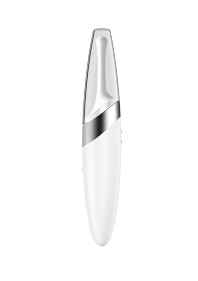 Klitorio stimuliatorius „Satisfyer Twirling Delight Tip“, baltas (galima rinktis spalvą)
