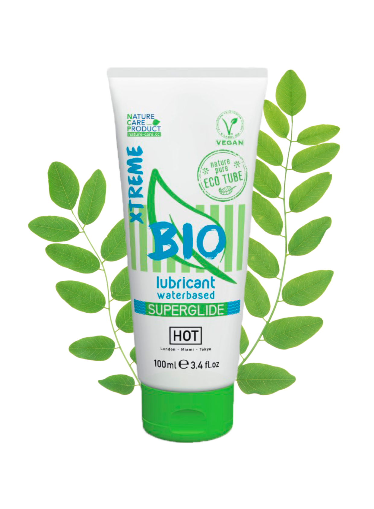 VANDENS PAGRINDO LUBRIKANTAS HOT BIO SUPERGLIDE XTREME, 100 ML  
“Hot Bio Superglide Extreme” -  100% veganiškas vandens pagrindo lubrikantas .  
Pagrindiniai lubrikanto privalumai: 
Visiškai natūralus  produktas. 
Užtikrina  ilgalaikį lubrikavimo poveikį . 
Itin ilgai išlieka glotnus . 
Padeda išvengti makšties išsausėjimo. 
Tai medicininis produktas. 
Ekologiškas  - “Eco-Tube” pakuotė yra sukurta iš atsinaujinančių žaliavų. 
Tinkamas vaginalinei sueičiai.  
Suderinamas su prezervatyvais ir sekso žaislais. 
Kaip išsirinkti ir tinkamai naudoti lubrikantą?   
 