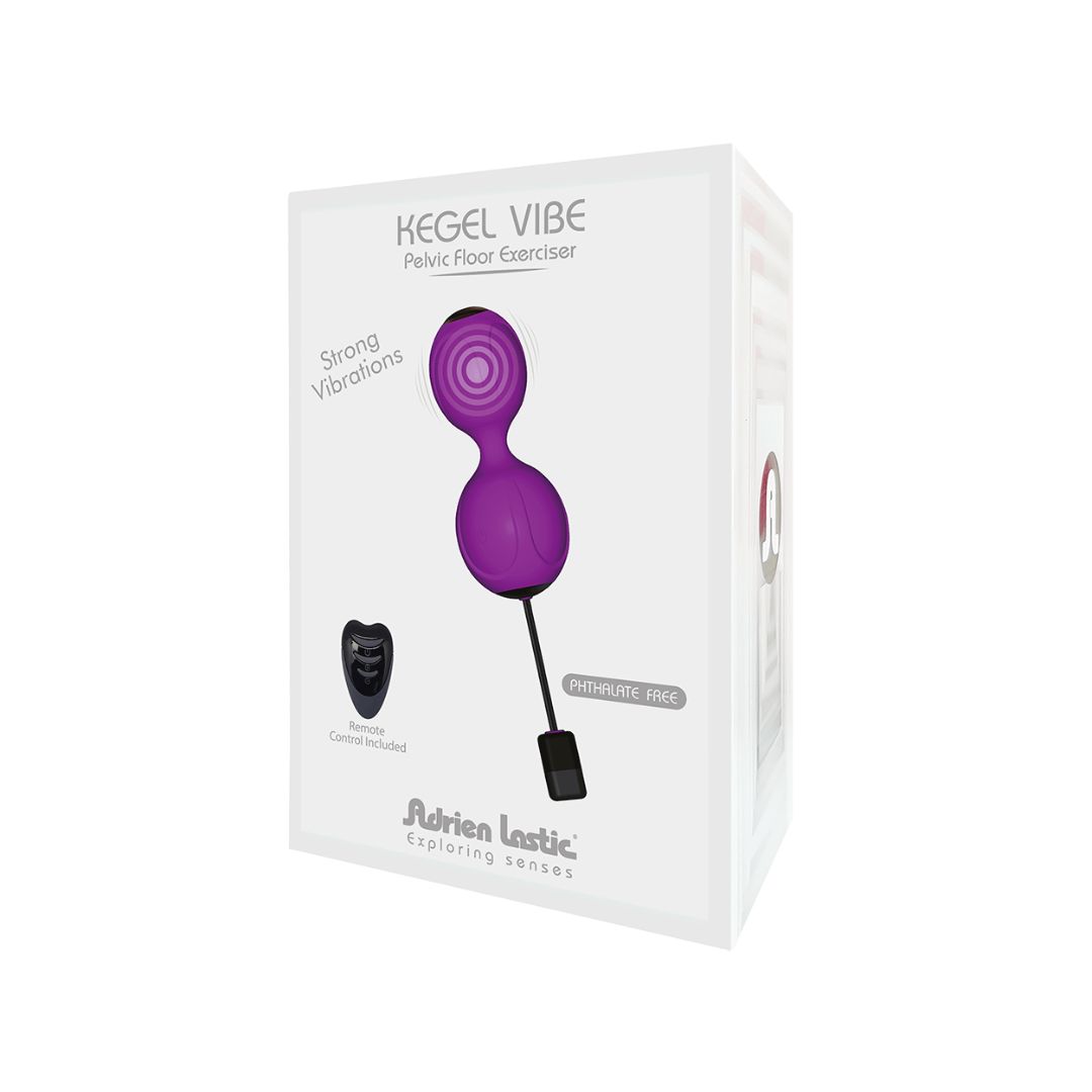 Vibruojantys Kegelio kamuoliukai ,,Adrien Lastic Kegel Vibe