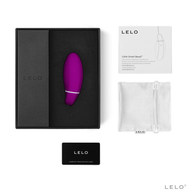 Vibratorius LELO Luna Smart Bead, tamsiai rožinis